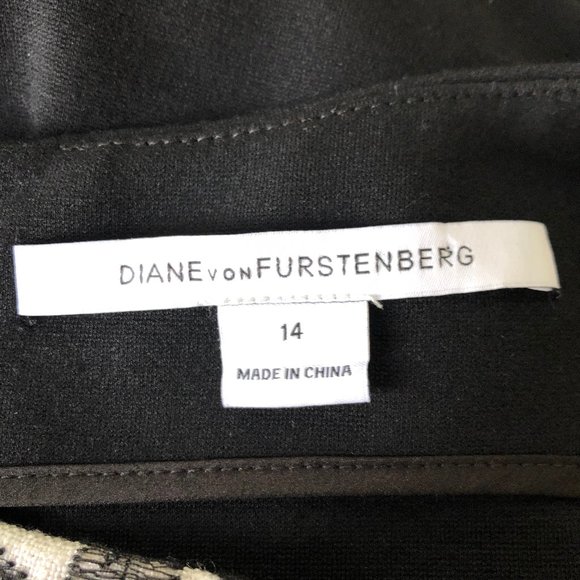 NWT DVF embroidered monstera leaf runway Yianna dress - Picture 8 of 13